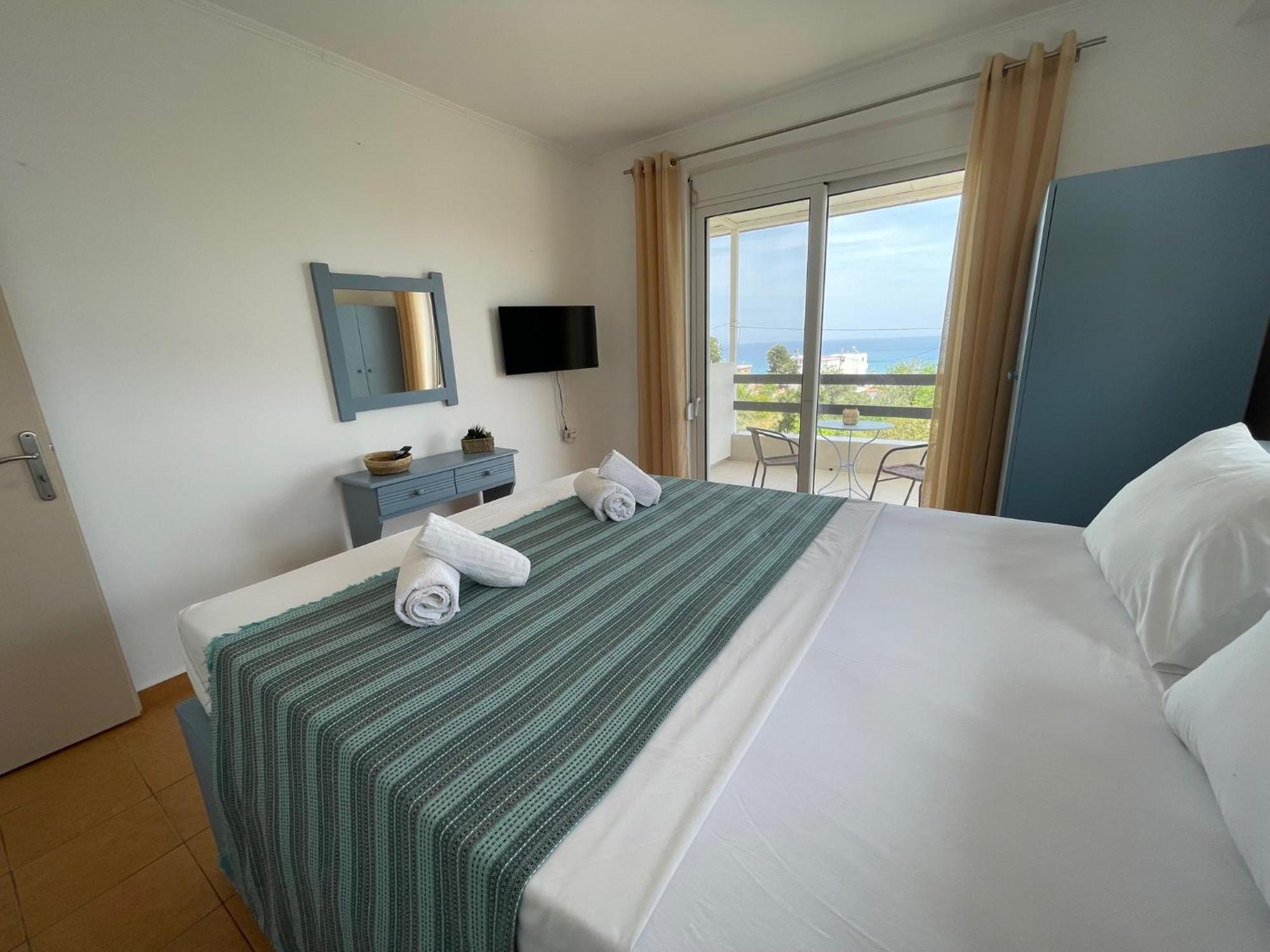 Plastiras Sea View Apartments Архангелос Екстериор снимка