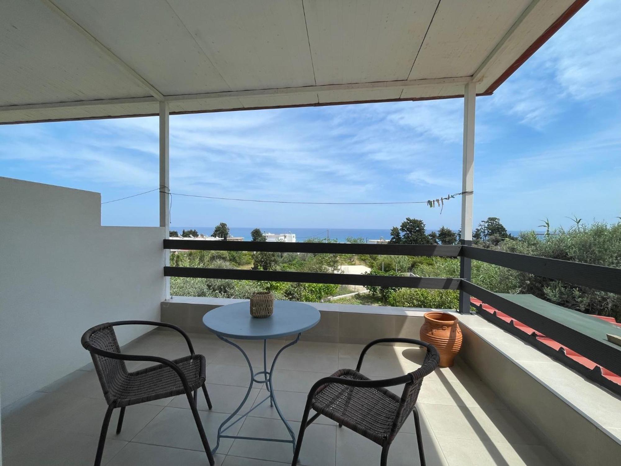 Plastiras Sea View Apartments Архангелос Екстериор снимка